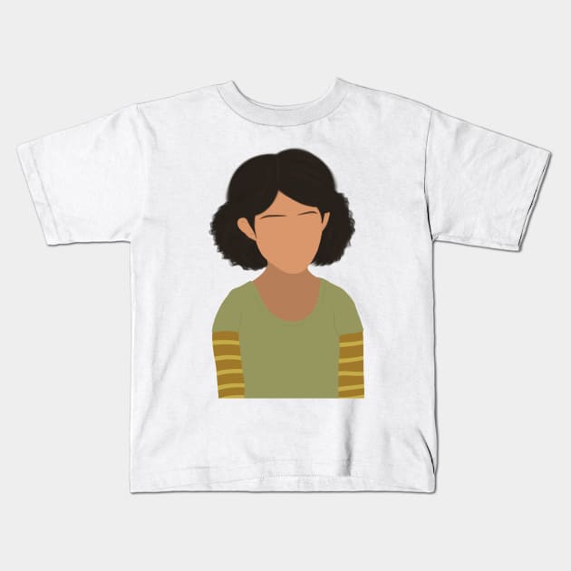 The Walking Dead Game Season 1 Clementine Fan Art Kids T-Shirt by senaeksi